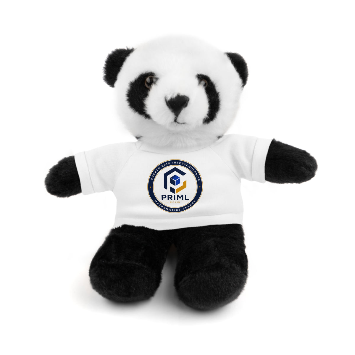 PRIML Logo Plush Bear with Tee — Personalized Stuffed Animal Gift