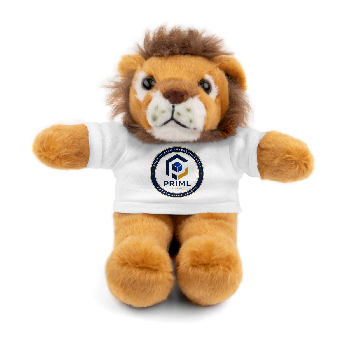 PRIML Logo Plush Bear with Tee — Personalized Stuffed Animal Gift
