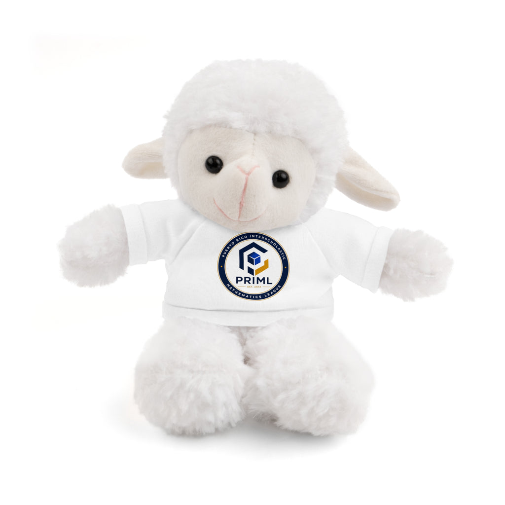 PRIML Logo Plush Bear with Tee — Personalized Stuffed Animal Gift