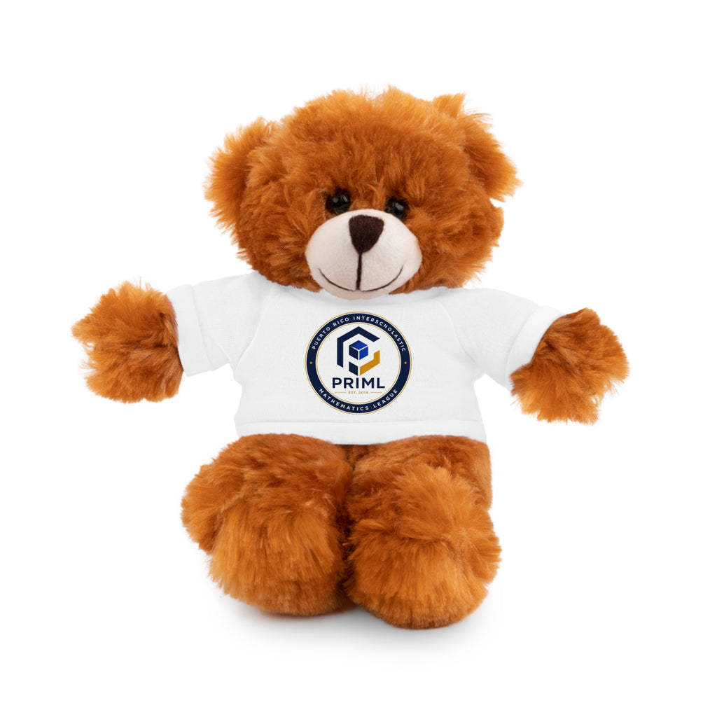 PRIML Logo Plush Bear with Tee — Personalized Stuffed Animal Gift