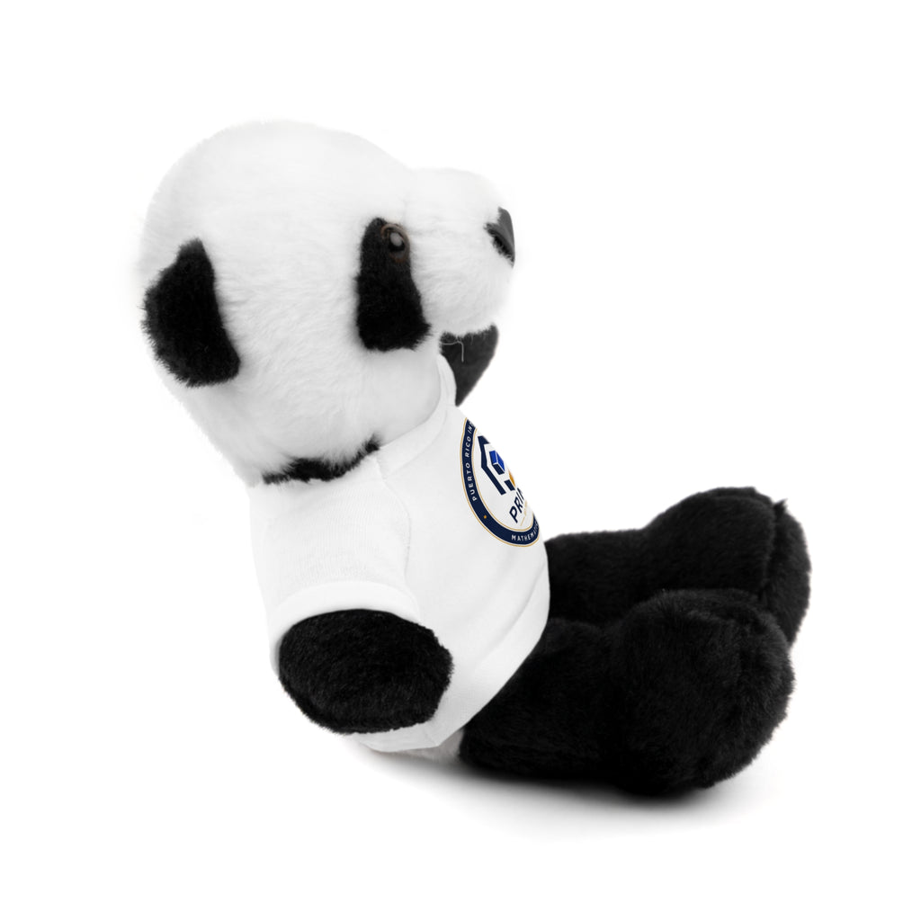 PRIML Logo Plush Bear with Tee — Personalized Stuffed Animal Gift