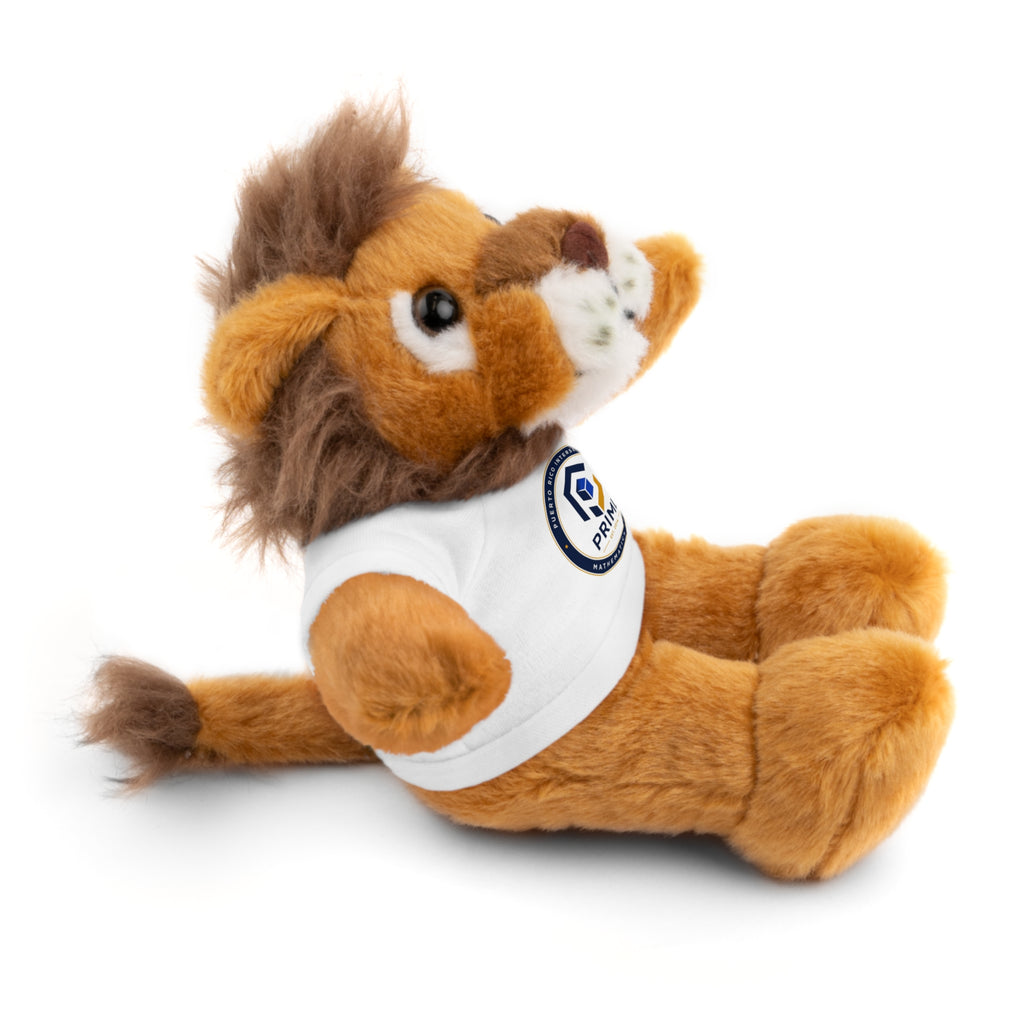 PRIML Logo Plush Bear with Tee — Personalized Stuffed Animal Gift