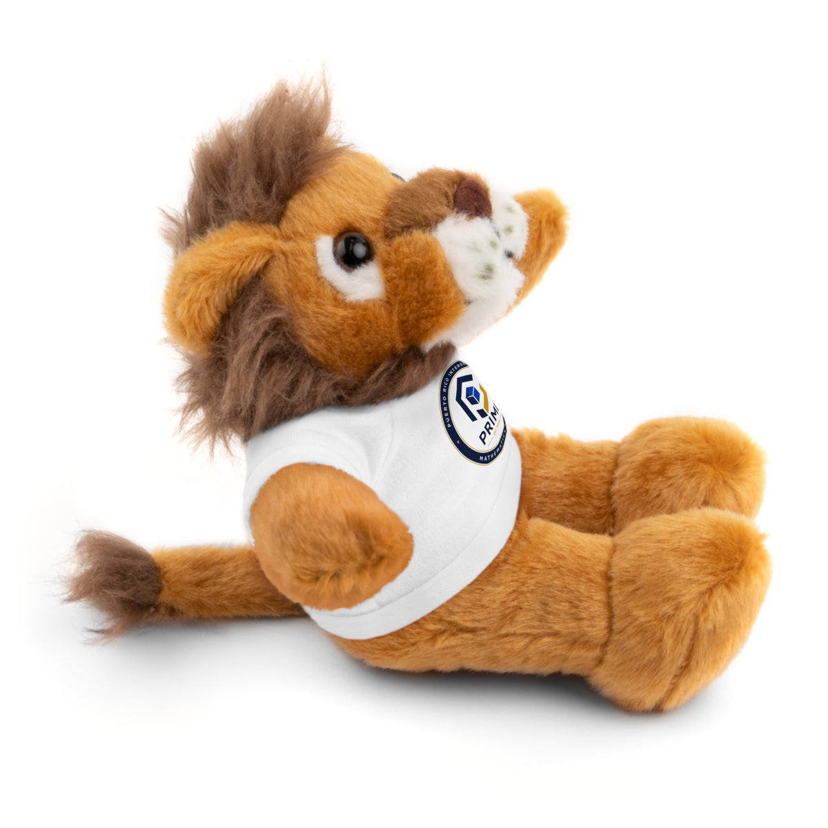 PRIML Logo Plush Bear with Tee — Personalized Stuffed Animal Gift